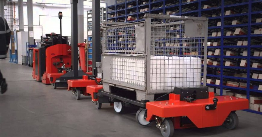 Benefits of Tugger Carts in Material Flow Optimization