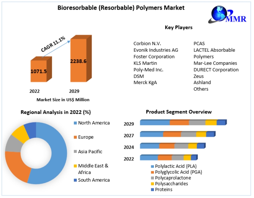 Bioresorbable Polymers Market: Evaluating Opportunities, Revenue, and Forecast (2023-2029)