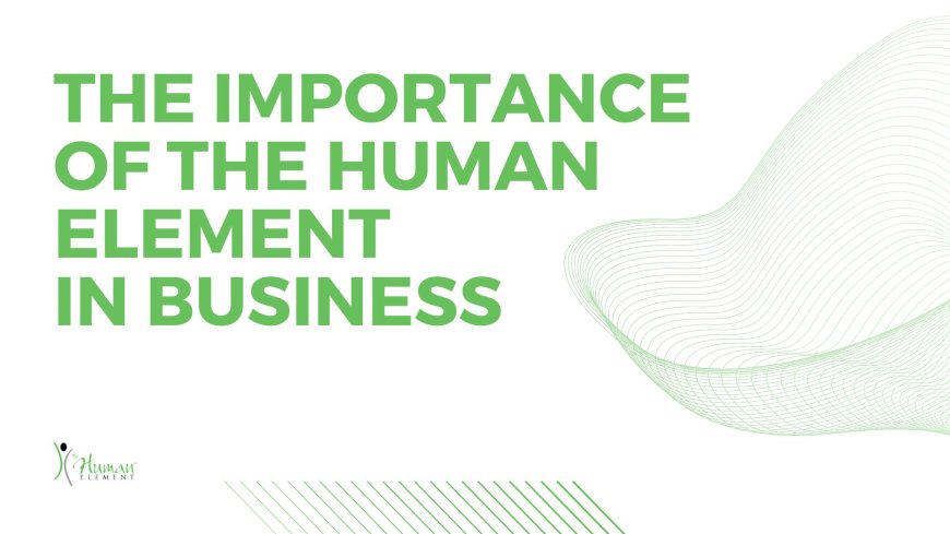 The Importance of The Human Element in Business