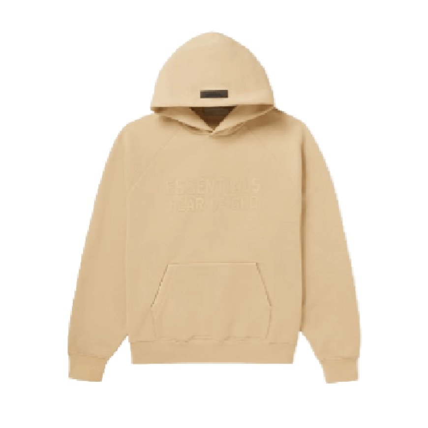 Unveiling the Elegance: Beige Essentials Hoodie