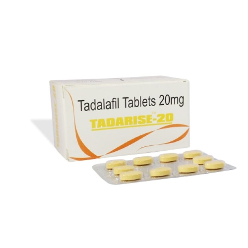 Maintain strong erection using tadarise 20 mg