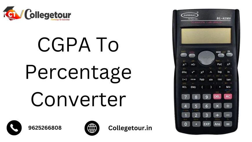 CGPA To Percentage Converter