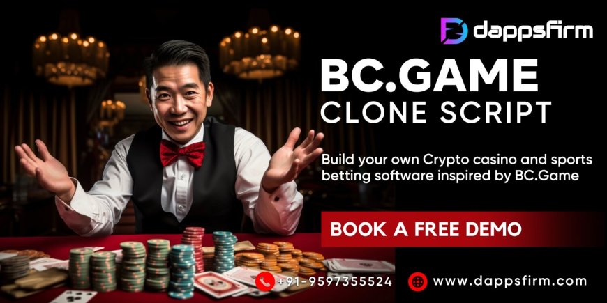 Embrace the Future of Gaming with BC.Game Clone Script