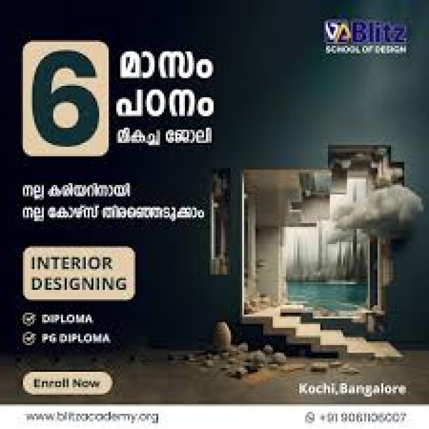 Unveiling Interior Design: Exploring Kochi's Creative Courses