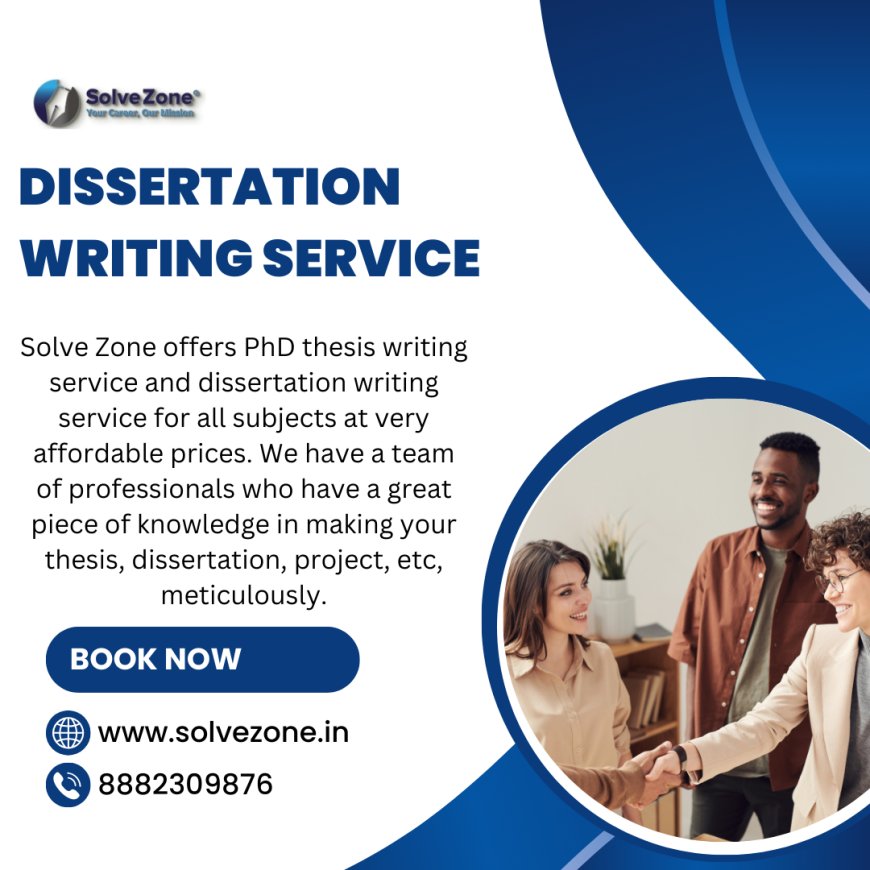 Introducing Your Academic Wingman: Solve Zone - Dissertation Writing Service