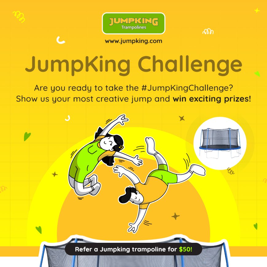 Discover the Thrill: Jumpking’s Exclusive Trampoline Sale!