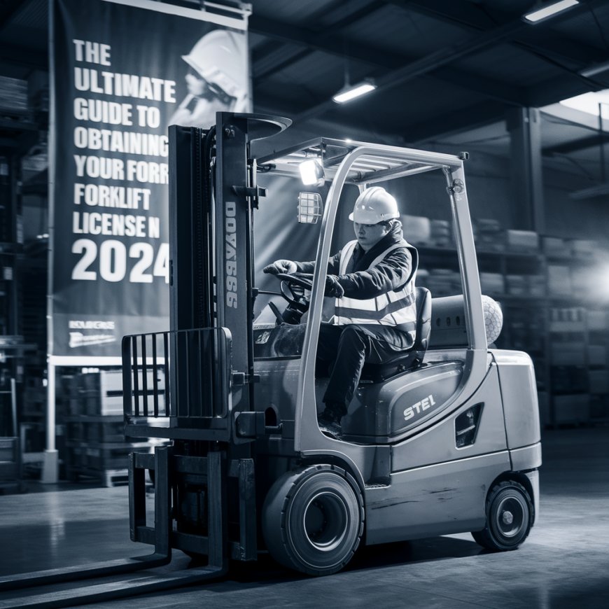 Why Getting Your Forklift License Matters in 2024