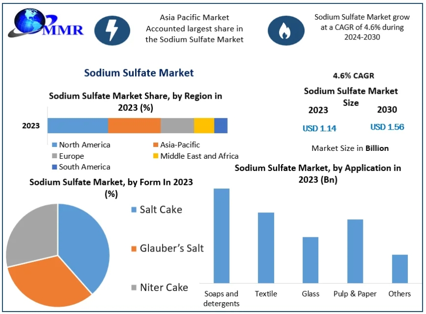 Sodium Sulfate Market Statistical Snapshot: Unveiling Segmentation, Outlook, and Overview Trends | 2024-2030