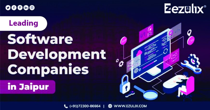 Leading Software Development Companies in Jaipur