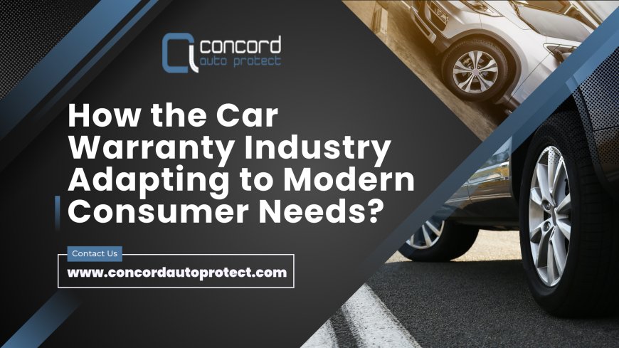 How is the Car Warranty Industry Adapting to Modern Consumer Needs?