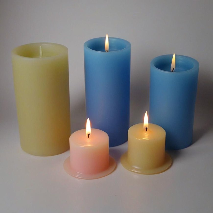 DIY Candle Making with Plastic Candle Molds