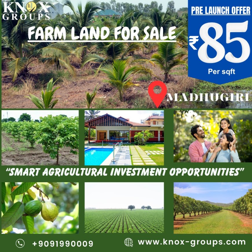 farm land for sale near Bangalore-Madhugiri - Tumkur