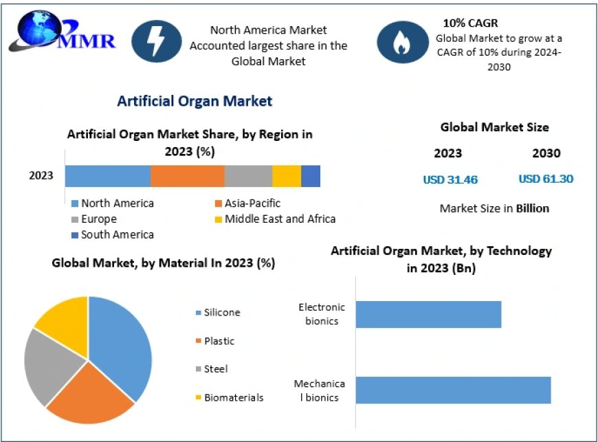 Artificial Organ Market Analysis, Research Statistics And Regional Forecast 2030