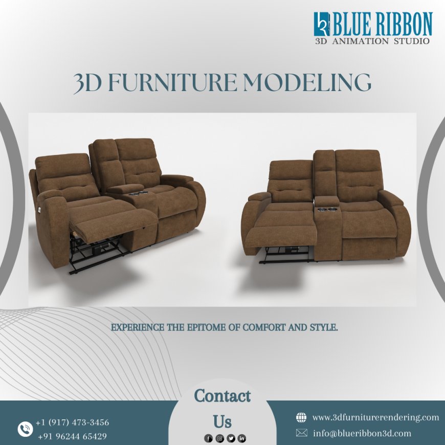 Unveiling the World of 3D Product Rendering Services with Blueribbon 3D Furniture Modeling Studio