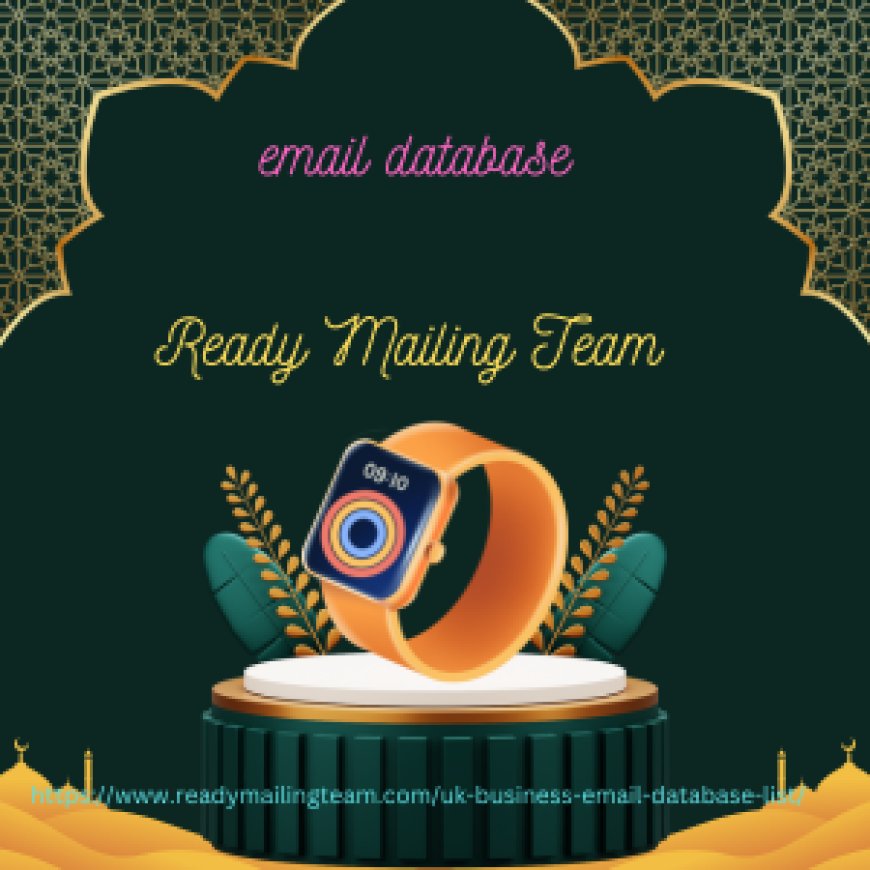 Dominate Your Market with Ready Mailing Team’s Advanced Email Database Solutions