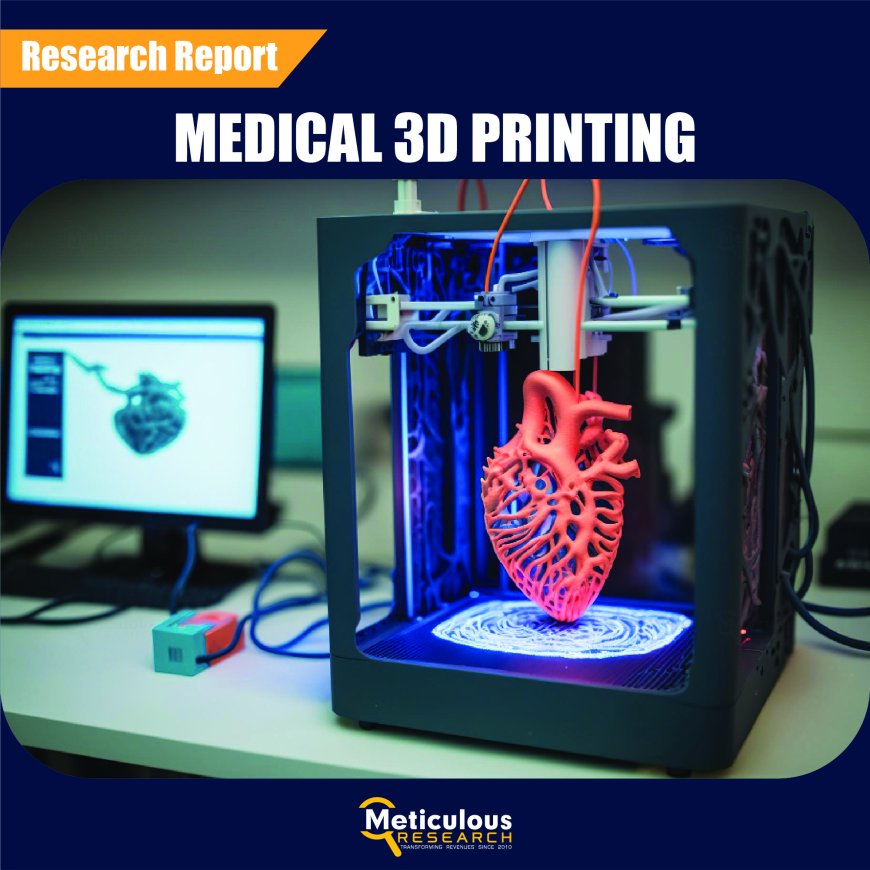 Meticulous Research® Forecasts Medical 3D Printing Market to Reach $9.6 Billion by 2030