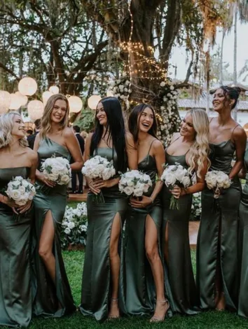 Amsale Bridesmaids Collections: The Perfect Palette for Any Wedding Theme