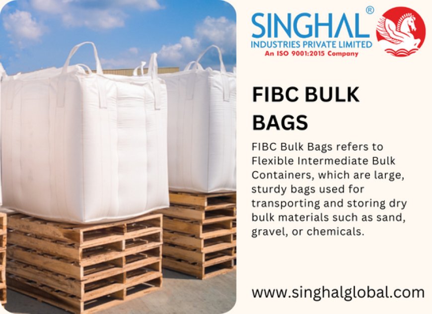 Understanding FIBC Bulk Bags: A Comprehensive Guide