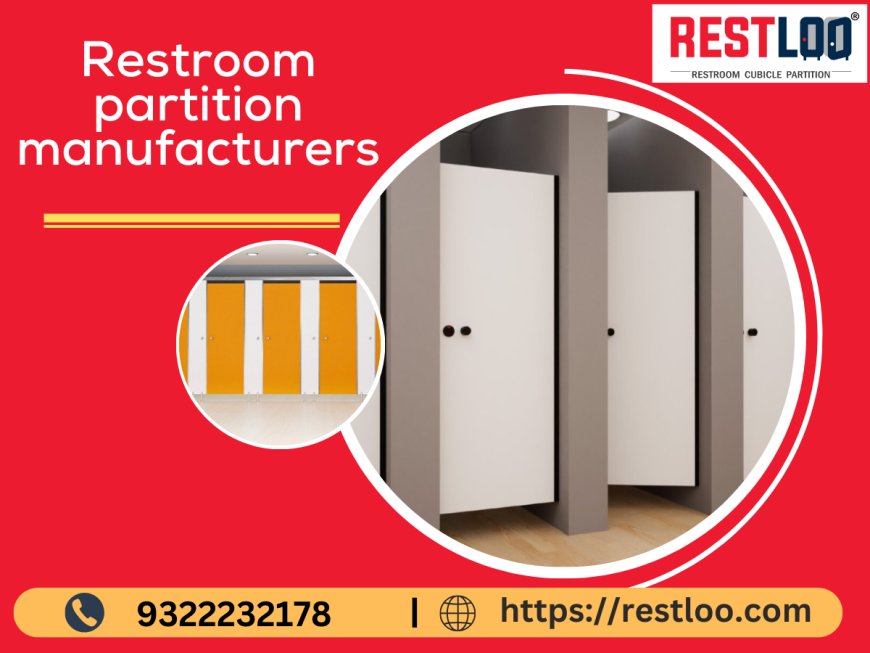 Leading Restroom Partition Manufacturers: Discover Restloo's High-Quality Restroom Divider Panels and Privacy Partitions