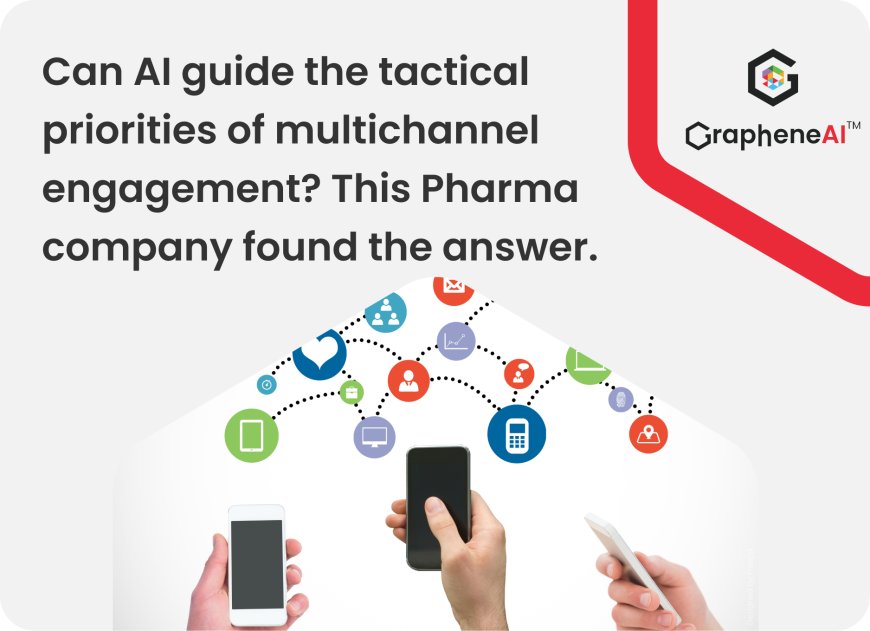 Can AI guide the pharma company about the tactical priorities of multichannel engagement?