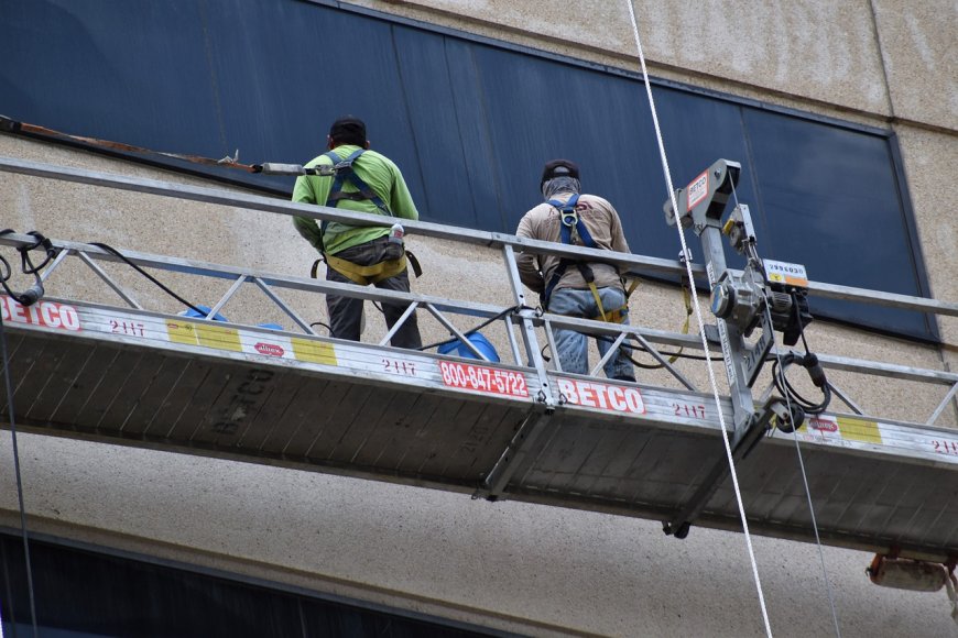 You Won't Believe What This Guy Found Living Inside a Scaffolding Tower!