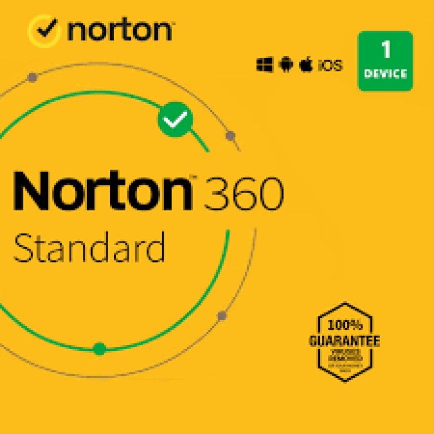 Norton 360 Standard |1 User 3 Year|Total Security For Pc