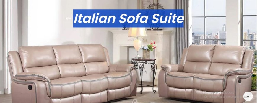 Italian sofa set