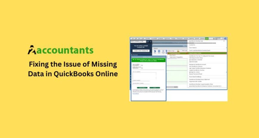 Fixing the Issue of Missing Data in QuickBooks Online