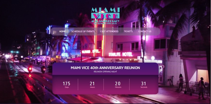 Miami Vice 40th Anniversary Reunion