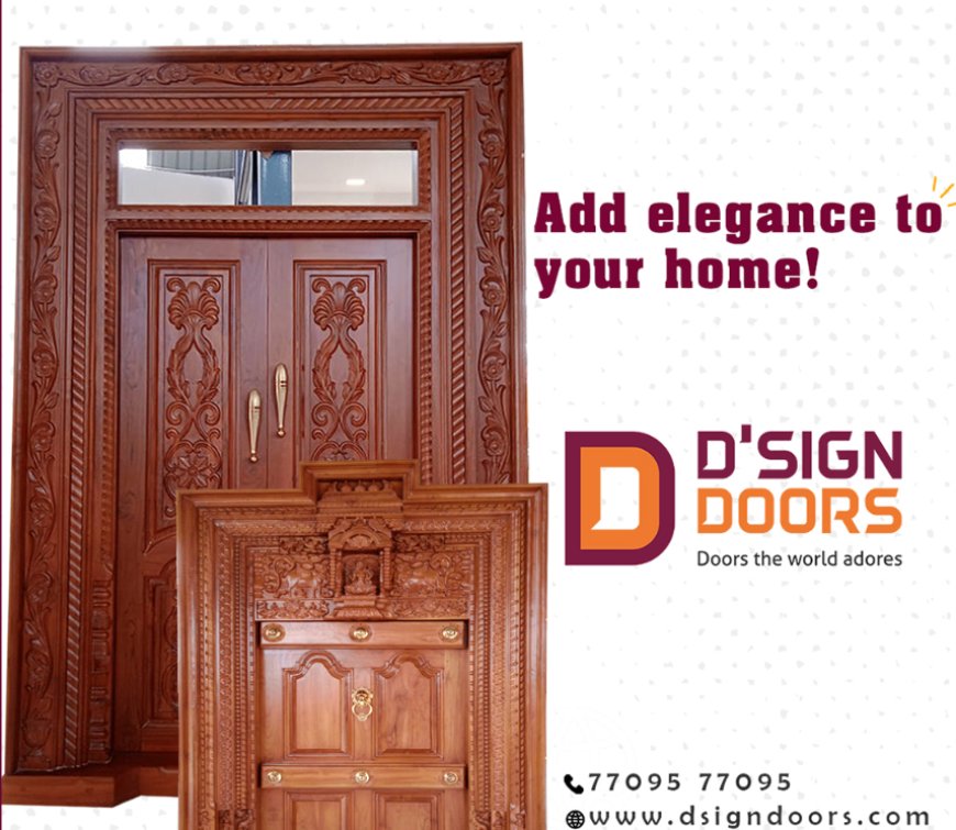 The Ageless Style of Teak Wood Door Design