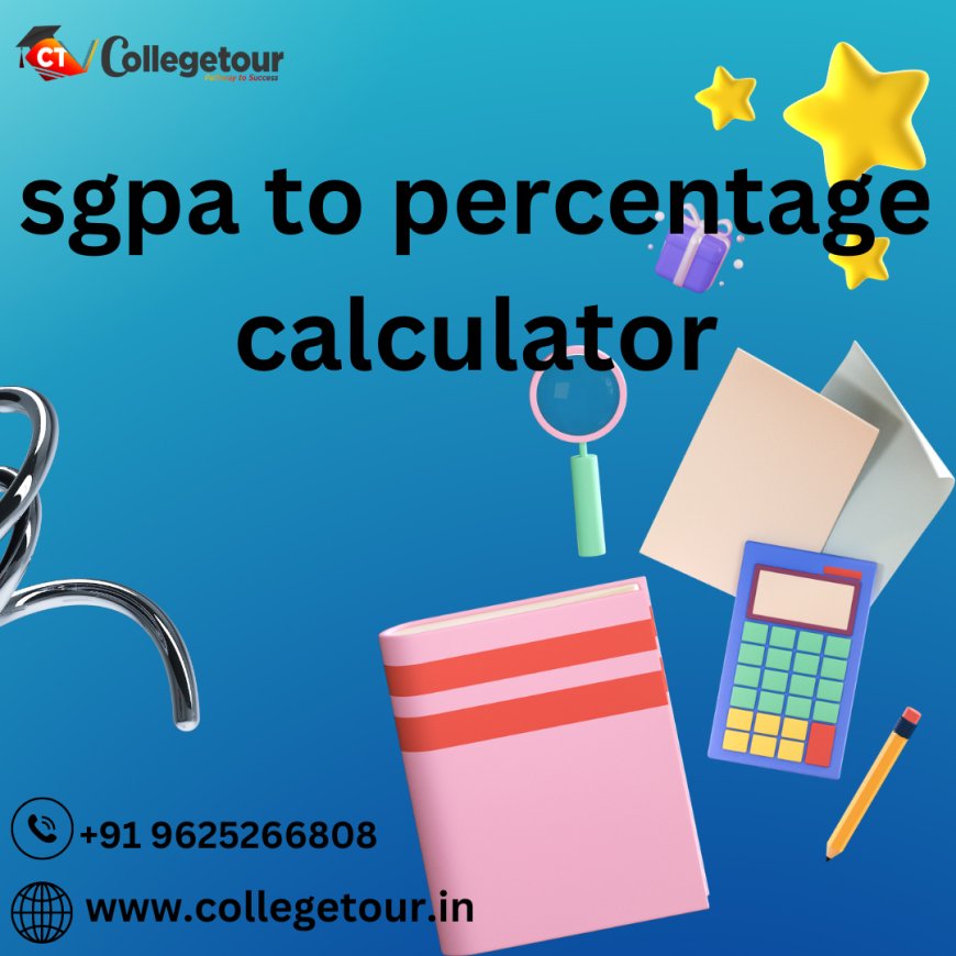 sgpa to percentage calculator