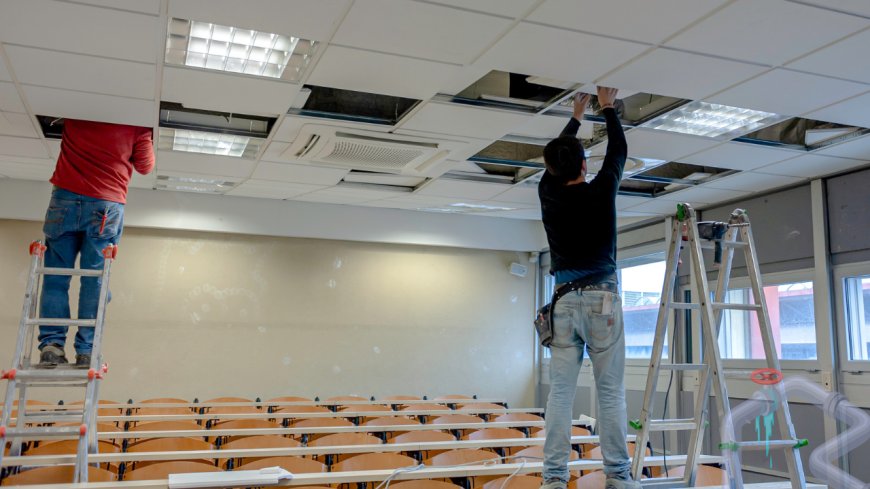 How to frame a ceiling for drywall?