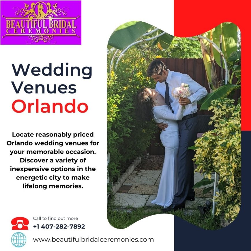 Affordable Wedding Venues in Orlando