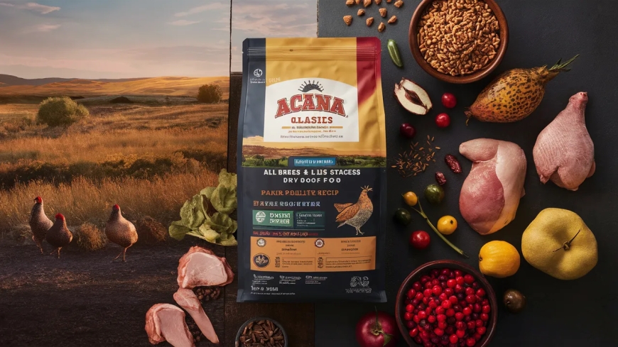 Acana Classics All Breeds & Life Stages Dry Dog Food Prairie Poultry Recipe