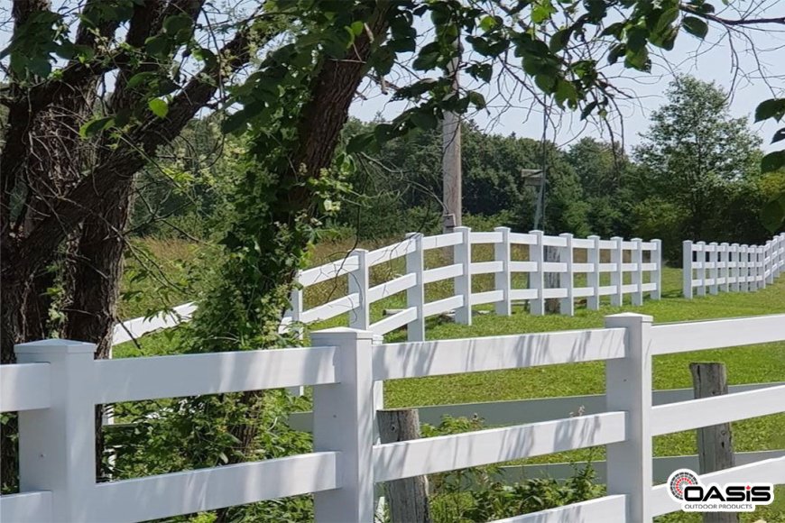 Discover the Beauty and Durability of Ranch Rail Vinyl Fence