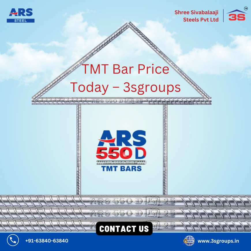 TMT Bar Price Today – 3sgroups