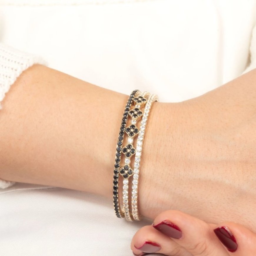 Discover the Charm of Clover Tennis Bracelets