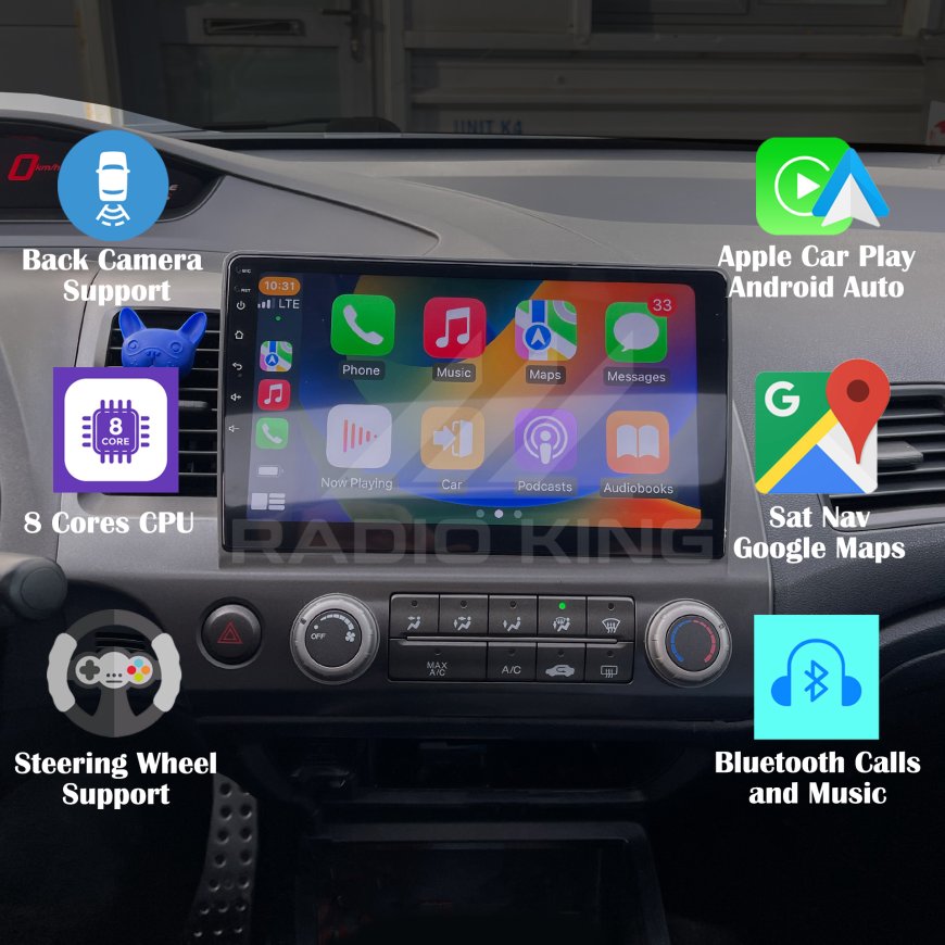 Premium Android Car Radios and Stereos: Enhance Your Driving Experience with RadioKing.ie