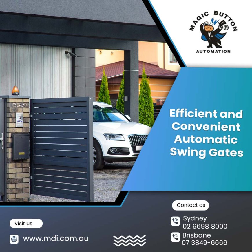 Enhancing Security and Convenience: The Rise of Automatic Swing Gates