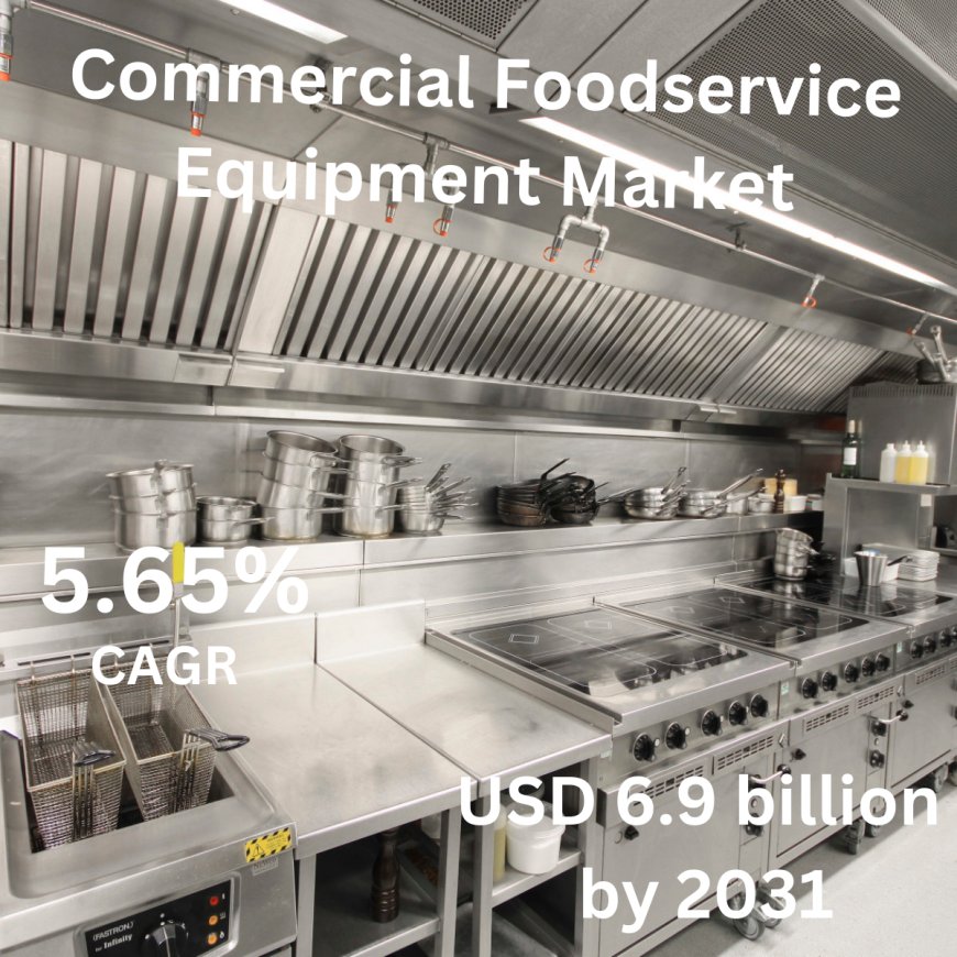 Commercial Foodservice Equipment Market: Global Industry Analysis and Forecast 2023 – 2031|DMI Market Report