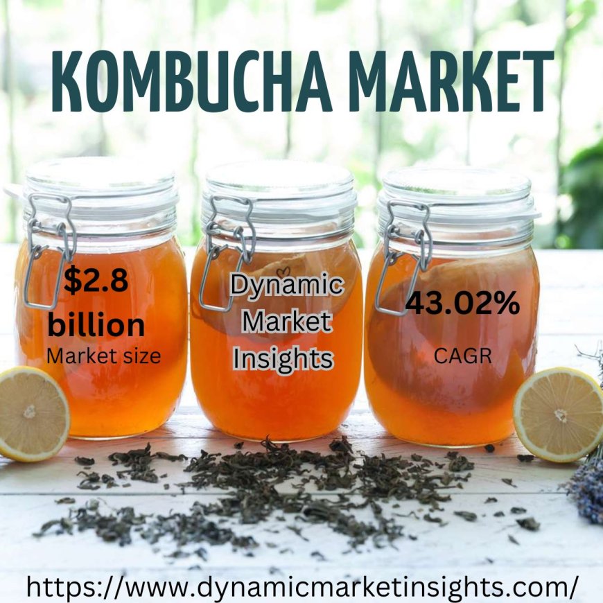 Bubbling Over: The Latest Trends in the Booming Kombucha Market 2031: Dynamic Market Insights