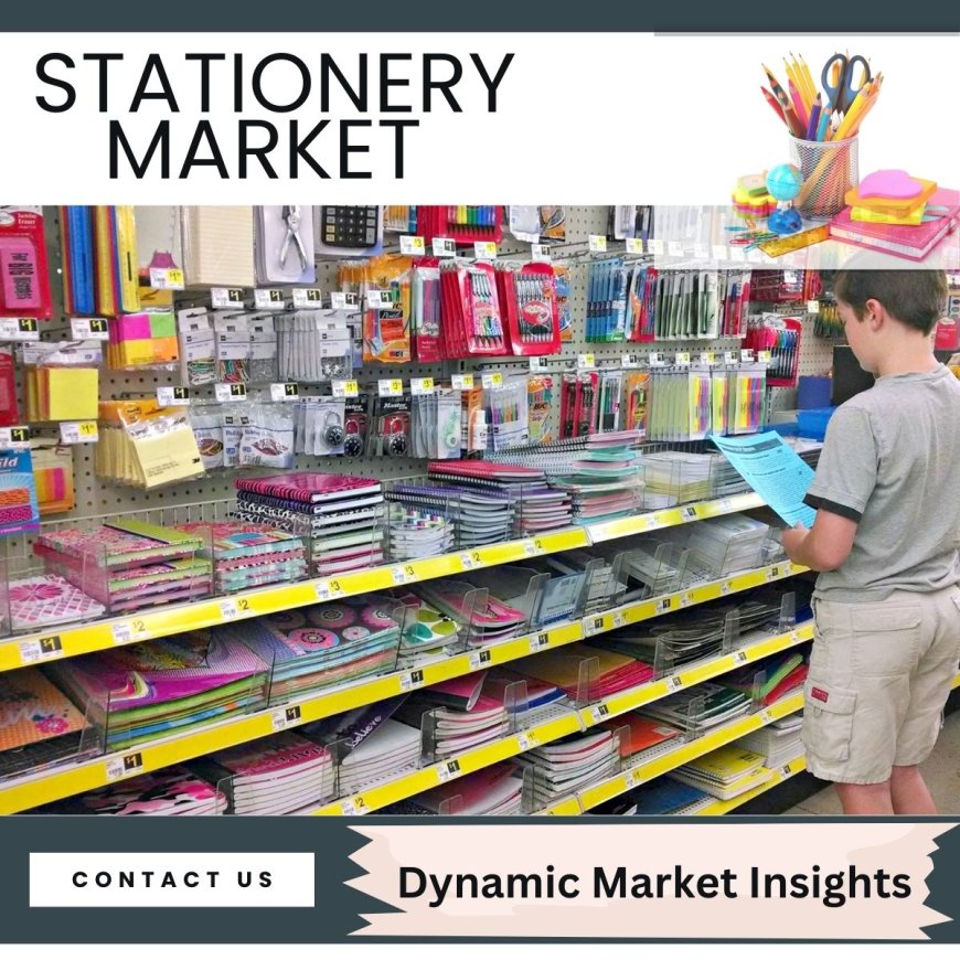 Stationery Market Size and Growth Potential: A Closer Look by Dynamic Market Insights