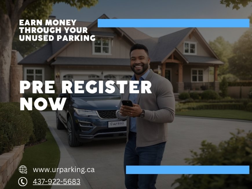 UrParking : Your Canadian parking Marketplace