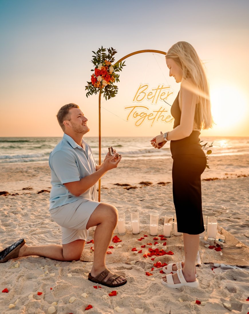 How to Capture Stunning Photos of Your Beach Proposal in Sarasota