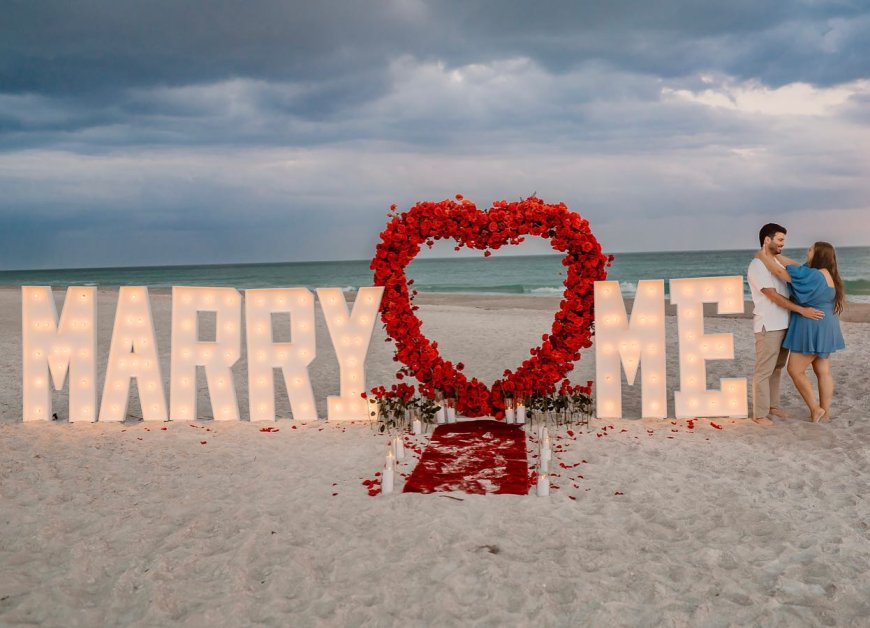 Creative Beach Proposal Ideas That Will Make Her Say Yes