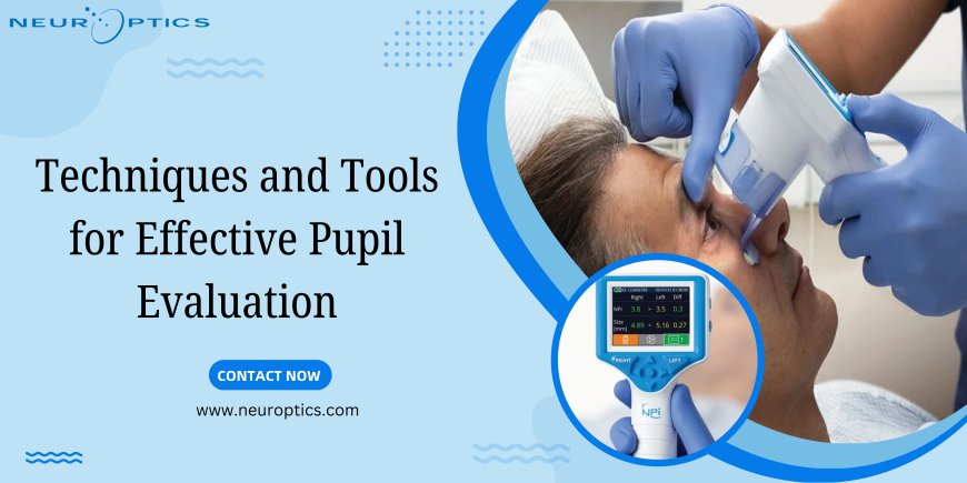 Techniques and Tools for Effective Pupil Evaluation