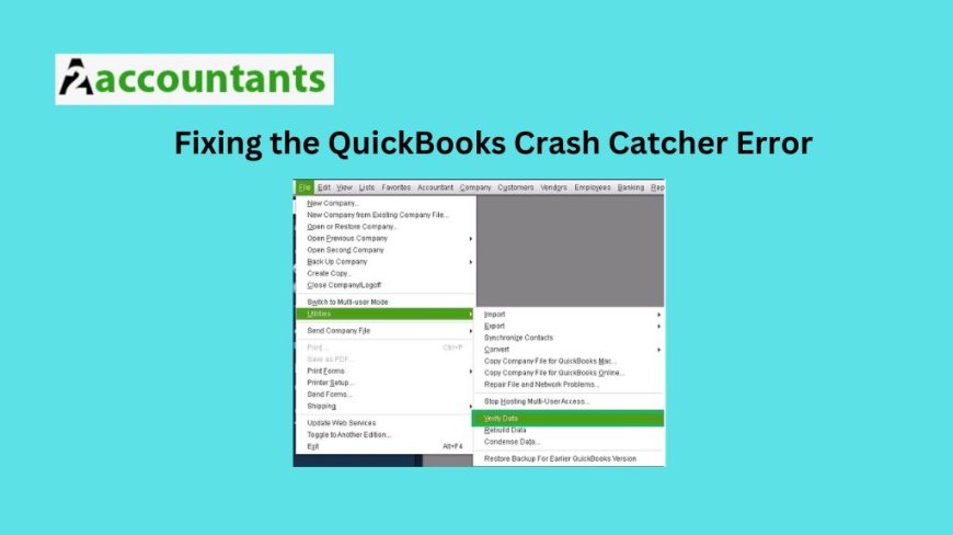 Fixing the QuickBooks Crash Catcher Error