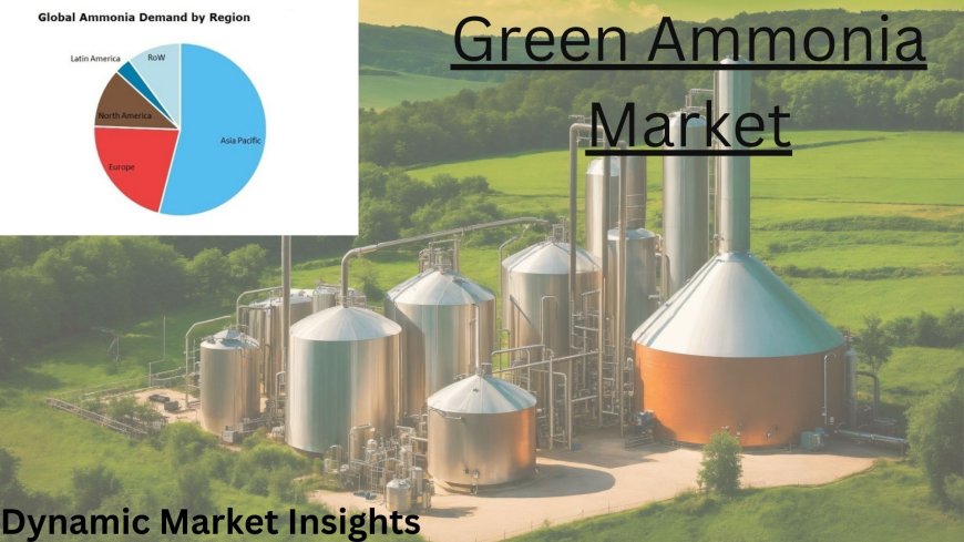 Skyrocketing Growth: Global Green Ammonia Market: Investing in the Global Green Ammonia Market: Market Insights from Dynamic Market Insights