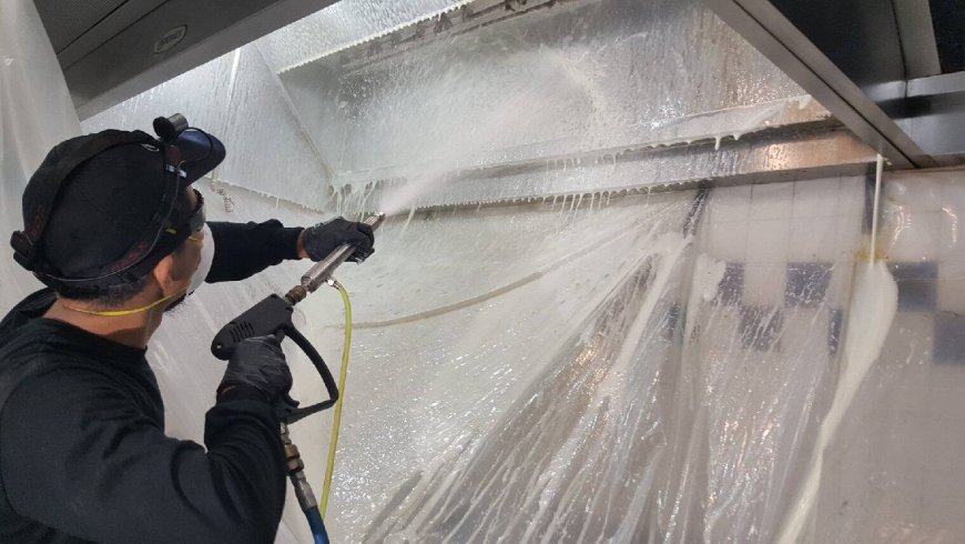 Pressure Washing Benefits for Your Conveyor Ovens, Hoods, and Fans