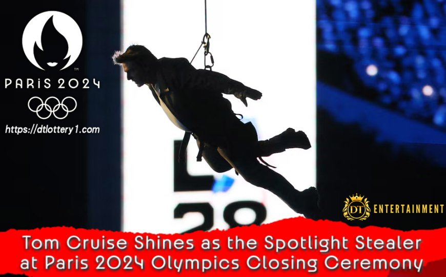 Tom Cruise Steals the Show at Paris 2024 Olympics Closing Ceremony!